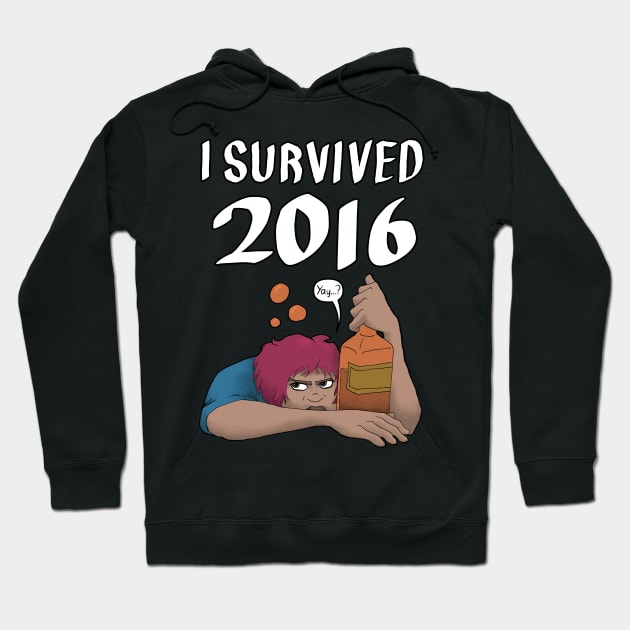 I Survived 2016 Hoodie by markarts